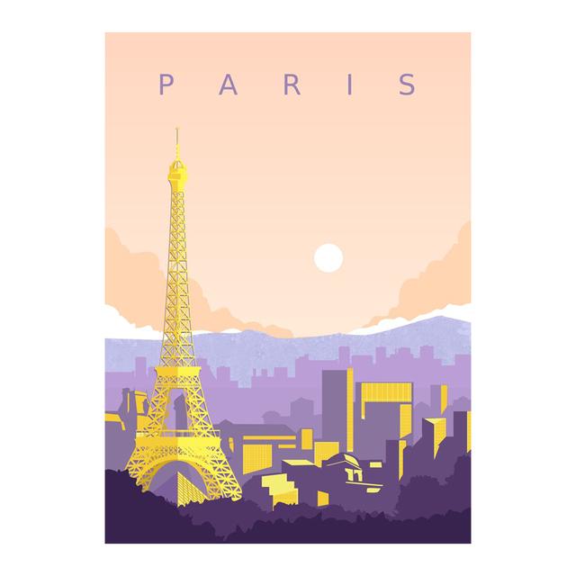 Słynny krajobraz miejski plakat na płótnie wydruk ścienny