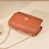 IELGY Fashion Black Diamond Bag Premium Crossbody Chain Bag