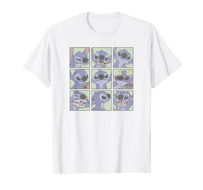 Disney Lilo Stitch Box Up Stitch Emotion Grid & T-Shirt