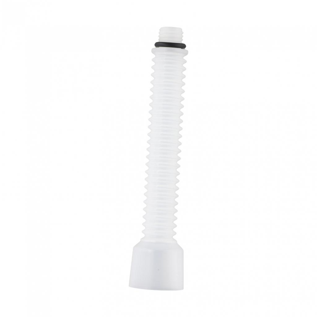 Entonnoir de Vidange d'Huile Écologique Plastique Hautement Élastique Blanc 1 Pièce