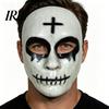 Klare Sicht Halloween Gesichtsmaske Gruselig für Erwachsene, Horror Realistisch Cosplay Party Sichtfeld Zubehör, Unheimlich Vollmaske Kostüm,