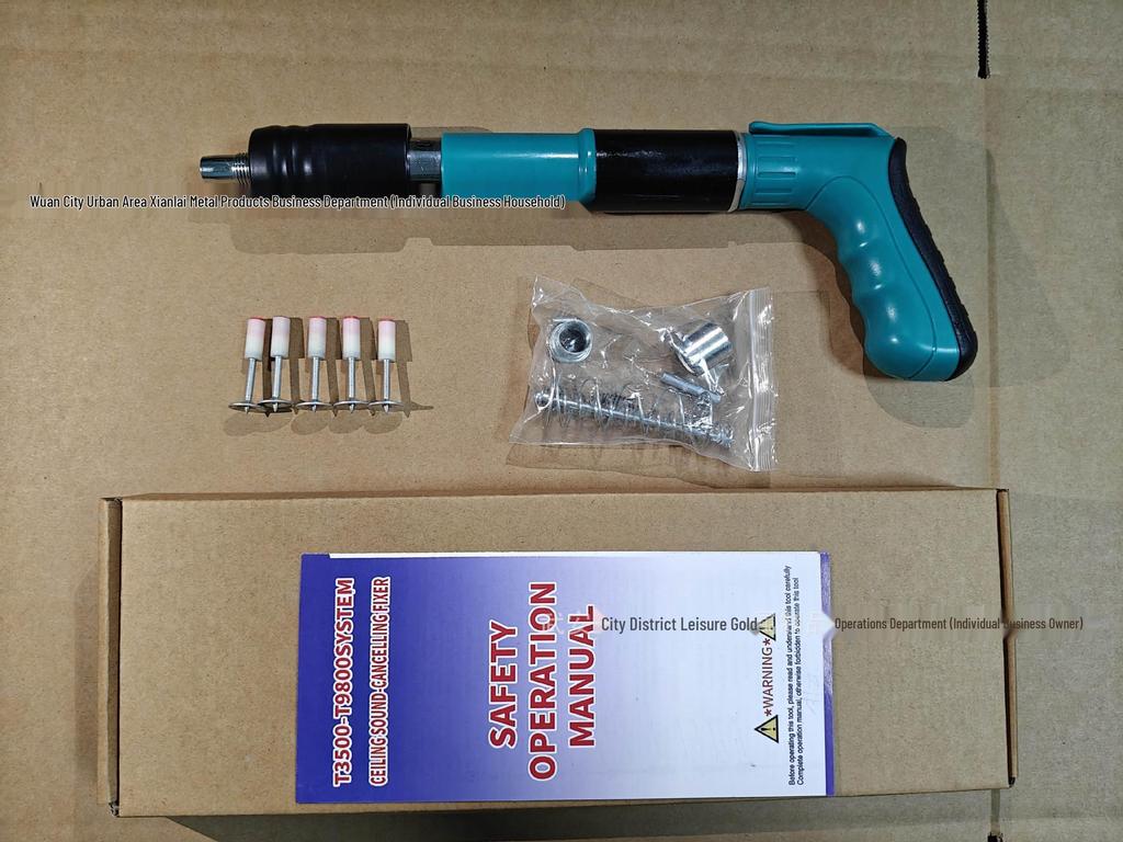 Silent Mini Nail Gun for Concrete and Walls