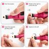 LULAA Electric Nail Drill Machine Set Pedicure Grinding Equipment Mill For Manicure  Professional Strong Nail Polishing Tool