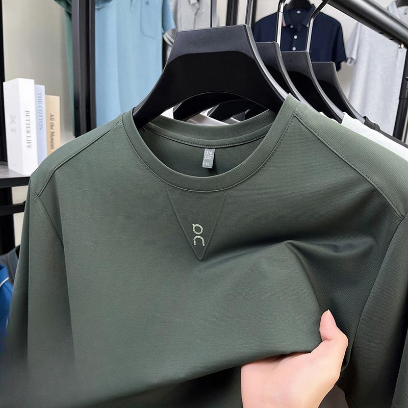 

Summer Men s Short-sleeved T-shirt Loose Casual Versatile Bottoming Shirt Men s Clothes M