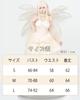 CR ROLECOS Halloween Cosplay Angel Fairy Dress, Women's Adult Costume, Cute and Sexy, Perfect for Events, Parties, and School Festivals (Size S)