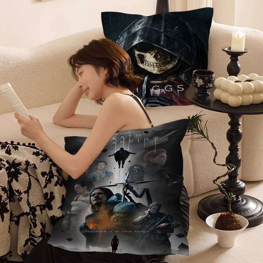 Game TV Death Stranding Personalized picture text home decorative pillows Household Gifts 45x45cm