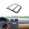 Ruili144Car Automatic CD Panel Surround Radio Black Cover Trim Air Condition Panel For Jetta Golf MK5 MK6 2004 2011 1KD858069