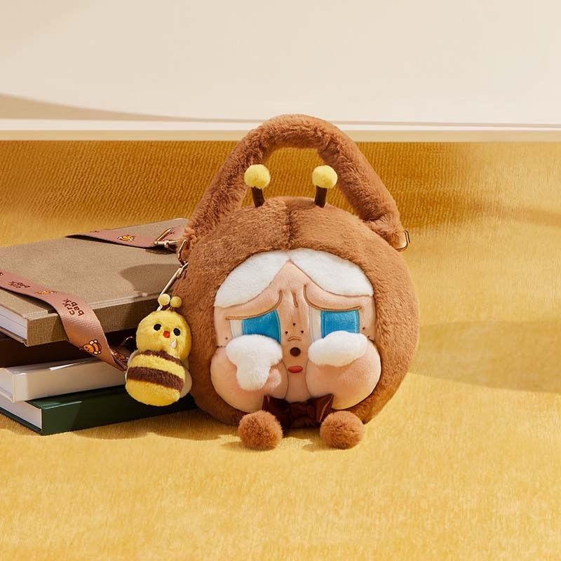 Bee Crybaby Itabag Plush Kids Crossbody Bag Lightweight Handbag Outings Casual