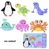 Kids Wooden Jigsaw Puzzle with Iron Box Children Early Learning Metal Box Puzzle Toys Boys Girls Baby Montessori Educational Toy