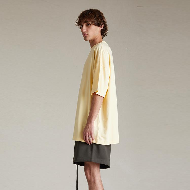 Fear of God Essentials Short-Sleeve Tee Garden Yellow Men Tops 125SP244191F