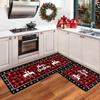 Plaid Christmas Tree Floor Mat Home Kitchen Absorbent Non-slip Mat Merry Christmas Decoration For Home 2026 Happy New Year 2027