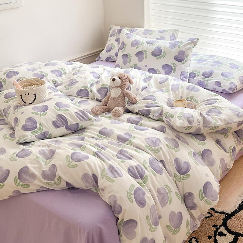 Skin-friendly Duvet Covers Cartoon Style Bed Covers Funda Nordica Soft Comforter Covers Adults/Kids Quilt Cover(No Pillowcase)