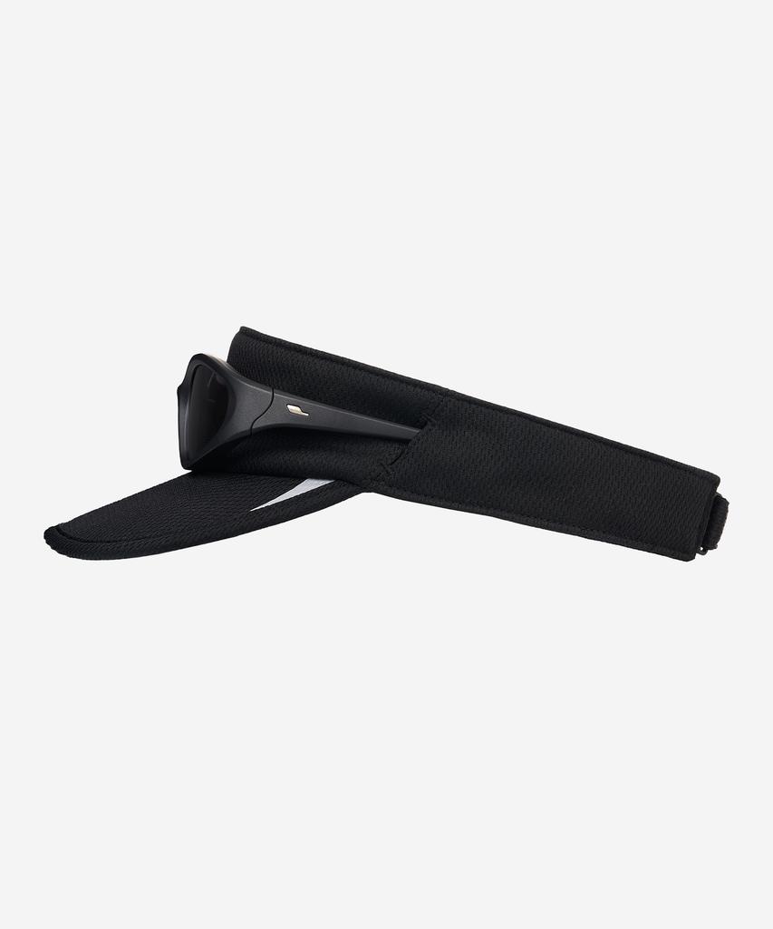 NODE LABS Dev:11 Sunglass Cut Sun Visor_Black