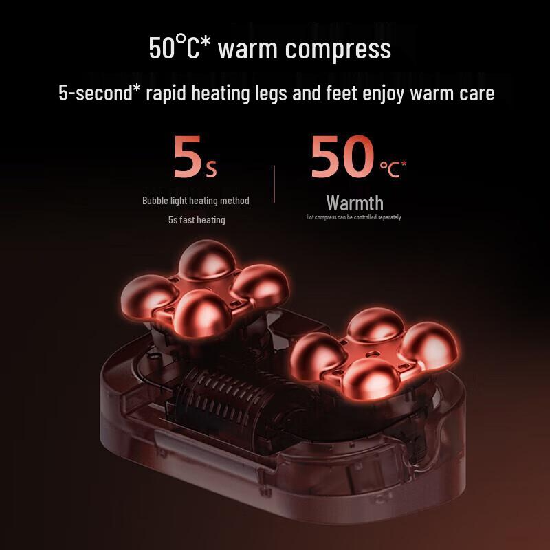 Philips Leg & Foot Massager with Heat CN Plug (adapter Included)