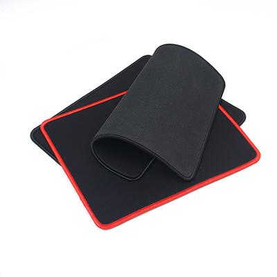 Tappetino per mouse antiscivolo nero, spesso e confortevole, tappetino per mouse per computer, tappetino universale in gomma per scrivania