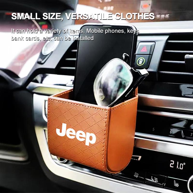 Auto Luftauslass Aufbewahrungsbox Handy Brillen Organizer Autozubehör Für Jeep Renegade Wrangler JK Grand Cherokee XJ Willys Compass Command Patriot