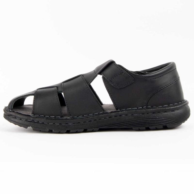 Sandalia De Piel Para Hombre. Purapiel Beira7 102729