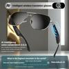 Smart Glasses 100  Online Language AI Automatic Dialogue Translation Bluetooth Glasses With Speaker Sports UV Protection