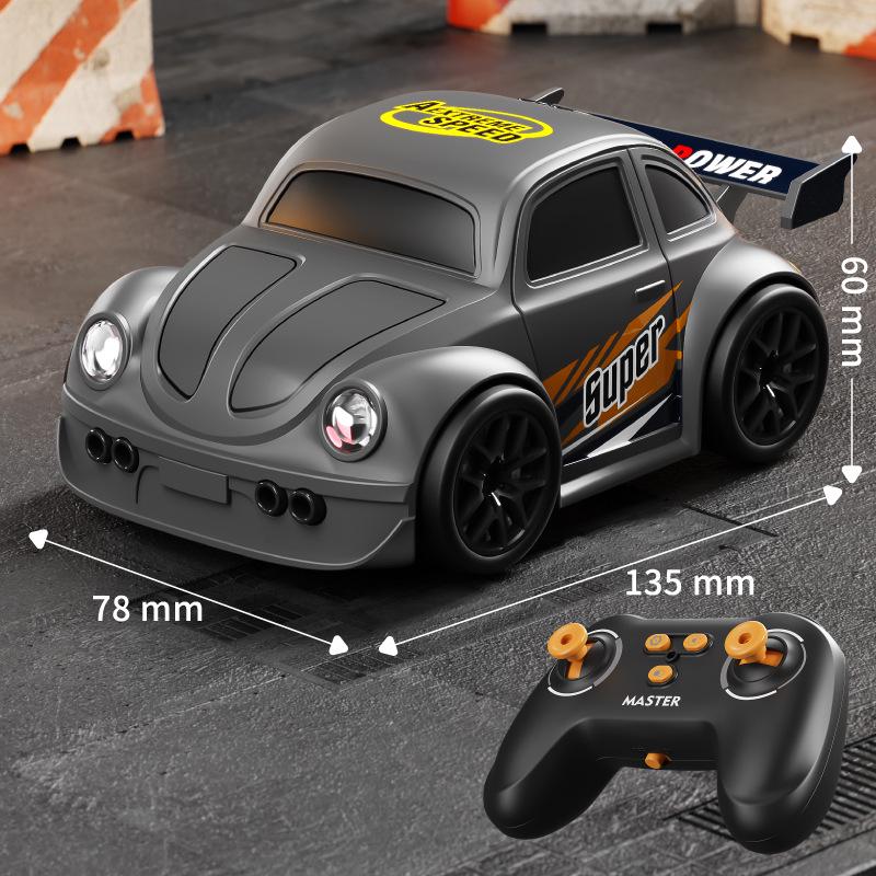 1:64 Mini Remote Control Drift Racing Car with Smart Induction & Follow Mode - Four-Wheel Drive Toy for Kids