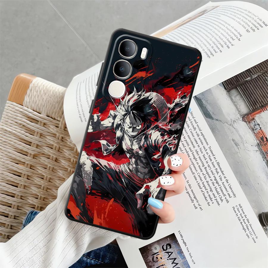 Luffy Ones Pieces Phone Cover Case for Vivo Y50 Y95 Y75 Y81 Y52S Y93 V29 Y53S Y71 Y91 V25 V30 V21E V23 Y51S Y78 V27