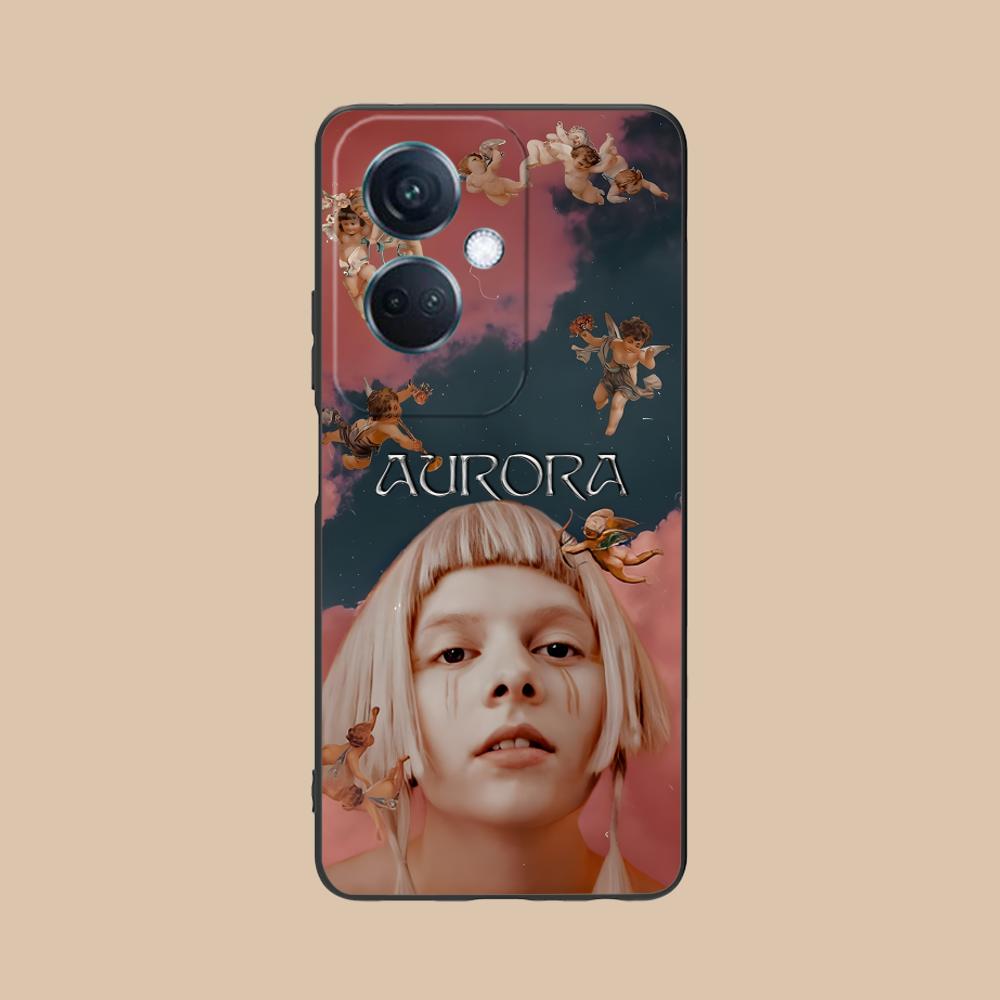 Aurora Aksnes Matte TPU Mobile Phone Case for OPPO Find X9 X8 X7 X6 X5 X3 X2 Plus s Pro Ultra Lite Colorful Printing Cover