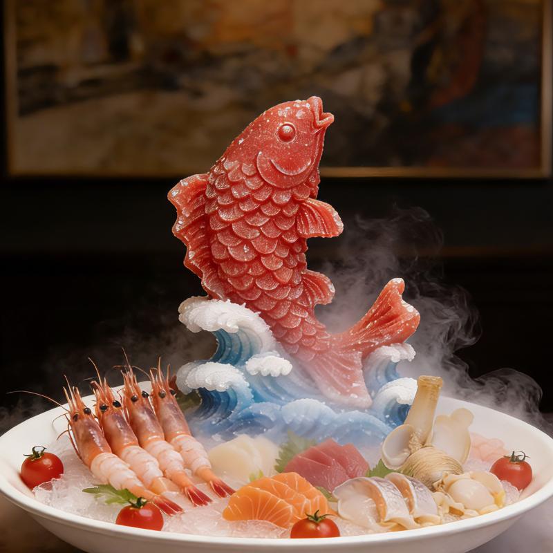 3D Silikonform Pferd Tapfere Truppen Fisch DIY Eisskulptur Fondant Süßigkeiten Schokolade Form Gips Harz Formen Kuchen Dekorationswerkzeuge