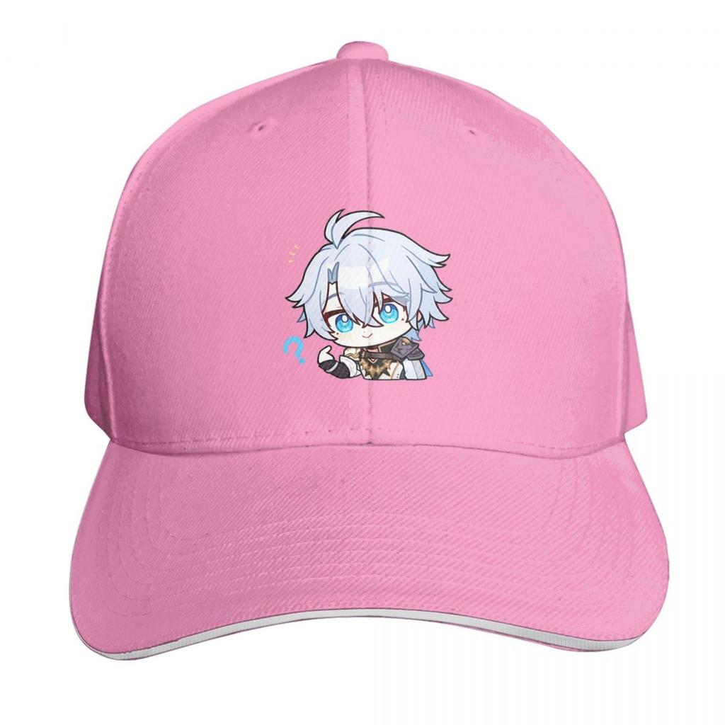 Honkai Star Rail Chibi Firefly Spel Keps Mode Casual Basebollkepsar Justerbar Hatt Hip Hop Sommar Unisex Basebollkepsar