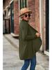 2025 European & American Autumn/Winter Women's Long-Sleeve Solid Color Loose Cardigan