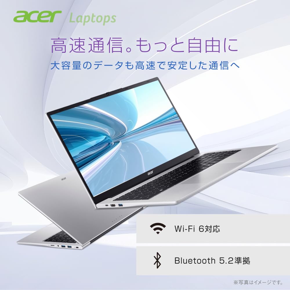 Acer Aspire Lite 15 Ryzen 7 5825U Radeon 16GB Memory 512GB SSD IPS Full HD Display with Bluetooth Battery Windows 11 Home Japanese Keyboard 15.6-inch