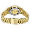 Citizen Pánské hodinky Tsuyosa Gold Tone Nerezová ocel Zelený automatický ciferník NJ0152-51X