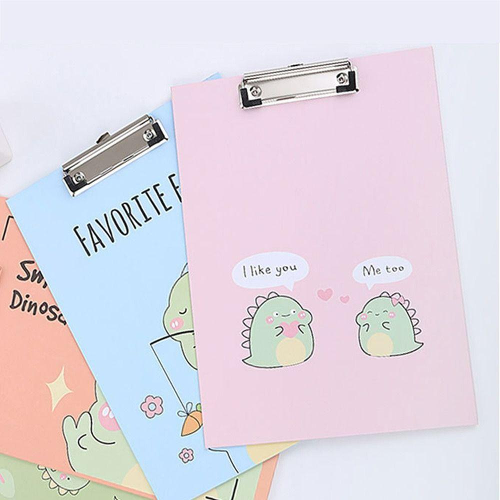 Storage Clipboard Elastic Clip Notebook File Portable Paper Holder School
