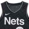 Nike NBA Quick-Dry Breathable Retro Basketball Jersey, Fan Edition, Reward Edition, Brooklyn Nets, Kyrie Irving No. 11 Men Tops Black CW6804-011