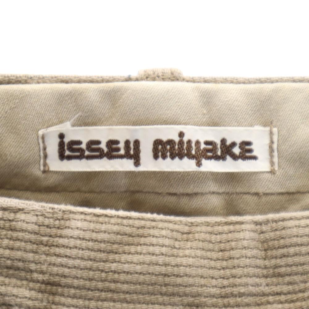 ISSEY MIYAKE 70s Made in Japan Vintage Corduroy pants L Beige brown Men's Used