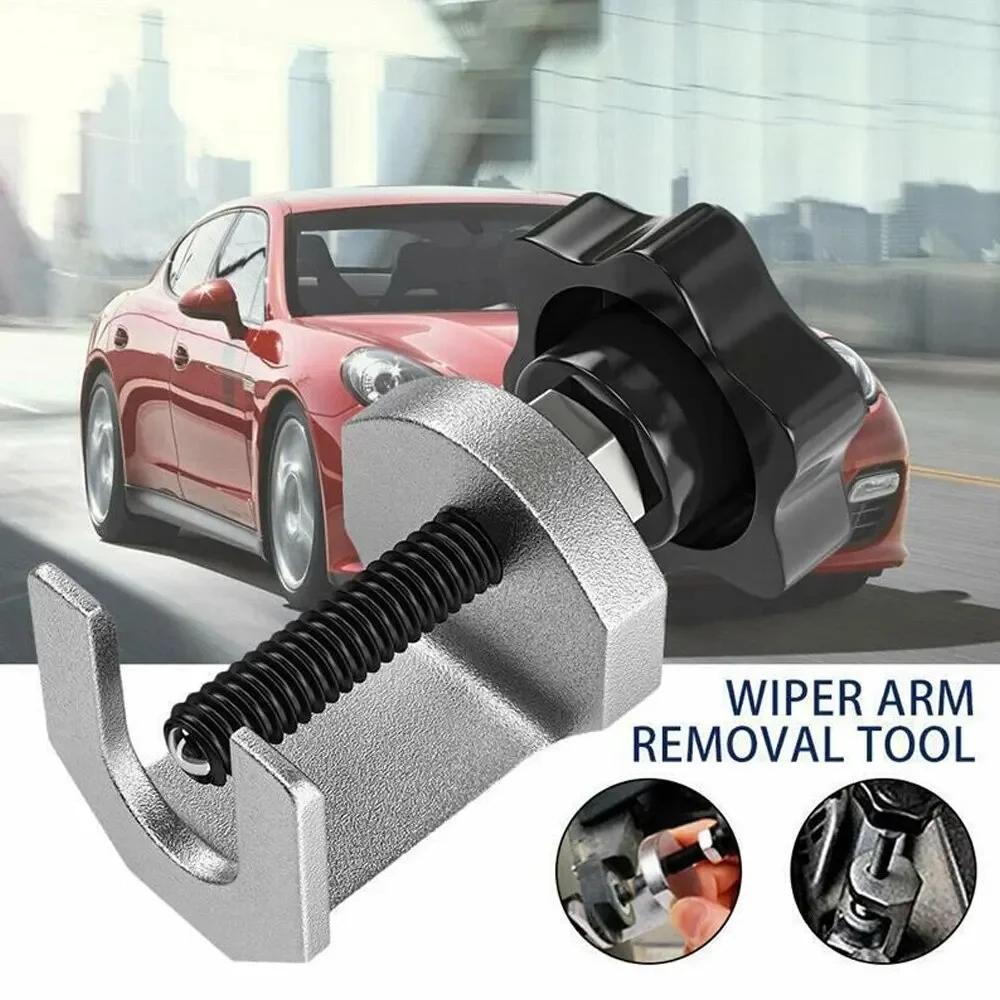 Windshield Wiper Arm Removal Repair Tool Universal Car Windscreen Window Wiper Puller Adjustable Glass Mechanics Puller Kit Part