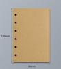 45 Sheets A5 A6 A7 Loose Leaf Notebook Refill Spiral Binder Inner Page Line Blank craft  Grid Inside Paper Stationery