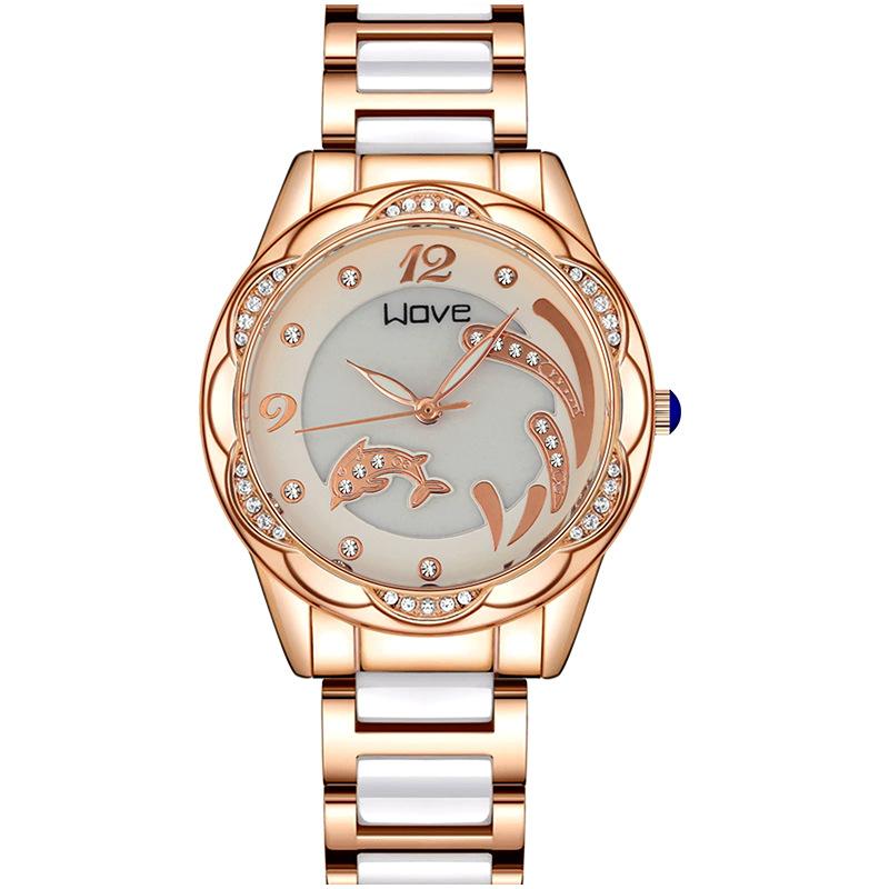 Langjue Lady Watch High-End Watch Women'S Luminous Quartz Watch