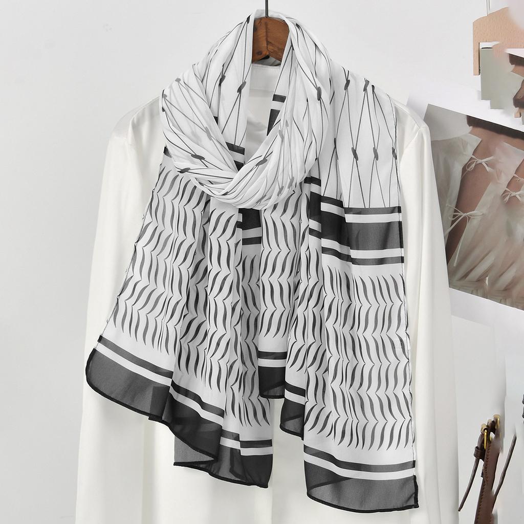 Headscarf Elegant Hijab Full Coverage Event Wear Premium Chiffon Material Stylish Design Breathable Comfortable For Parties