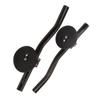2PCS Bike Aero Bars Mountain Bike Rest Handlebar Aluminum Alloy Road Bike TT Handle