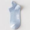 1 Pair Women Ankle Socks Breathable Low Short Socks Casual Sport Anti-wear Fashion Four Seasons Street Non-slip Socks