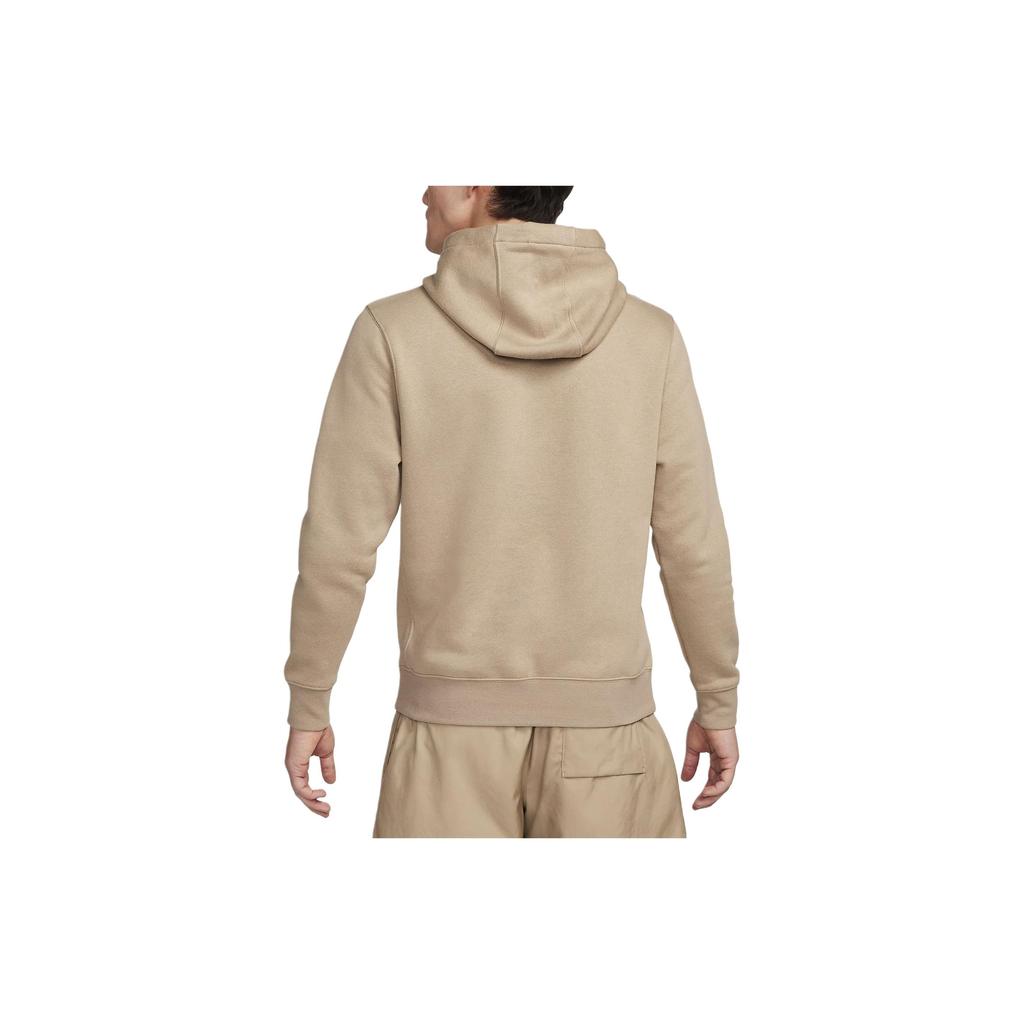 Nike Einfarbiges Kapuzen-Freizeit-Langarm-Sweatshirt Herren-Sweatshirt Khaki BV2655-247