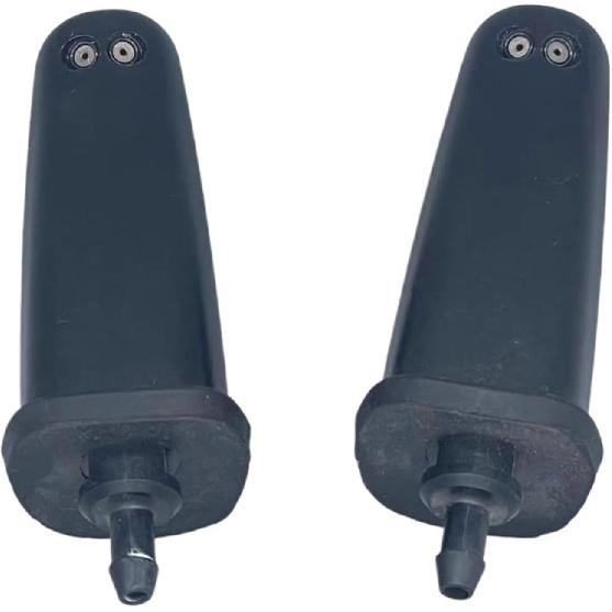Spray Nozzle Front Windscreen Spray Nozzle Spout Windshield Wiper Fit for Toyota Coaster 1pc Universal