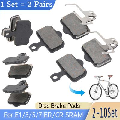 2-10Set Bicycle Brake Pads Cycling Part Bicycle Hydraulic Disc Accessories Bicycle Disc Brake Pad for E1/3/5/7 ER/CR SRAM