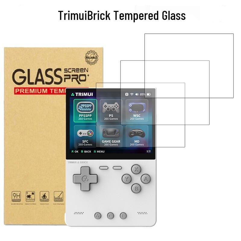 Trimui Brick Gehärteter 9H Displayschutz - Hochwertige HD-Folie für TG3040 Handheld-Spielkonsole
