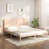 VidaXL Bed Frames Solid Pine Wood 200x200 Cm 3105750