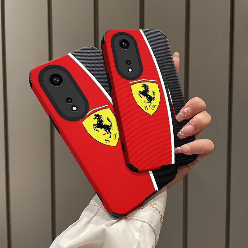 Auto-Emblem All-inclusive Handyhülle Für Ferrari Racing Für iPhone 11 12 13 14 15 16 17 Pro X XR XS Max Mini 7 8 Plus Zubehör