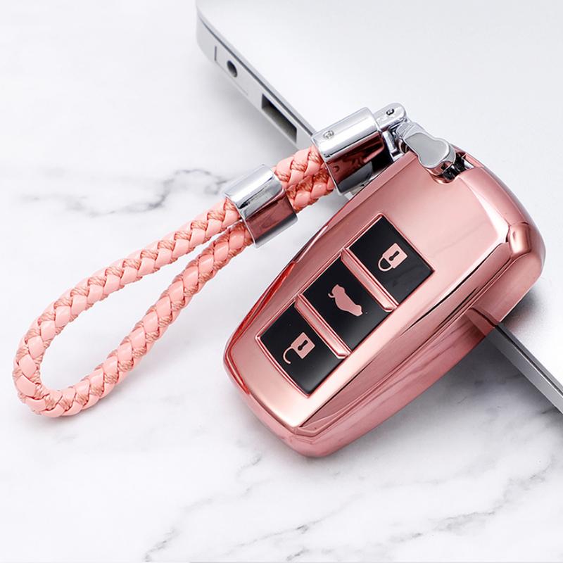 TPU Car Smart Key Cover Case Shell for Changan CS15 EADO Raeton CS35 CS55 CS75   Remote Key Holder Protector