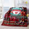Liverpool Personalizovaná deka se jménem Dárková deka s možností přizpůsobení Měkká teplá útulná Vhodná do kanceláře postele pikniků obývacího pokoje pro všechna čtyři roční období víceúčelová