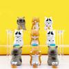 9 pièces/Ensemble Mini Poupées Chat Ornements Figurines Statue Modèle Jouets de Bureau Cadeaux pour Chambre Bureau Enfants Voiture Accessoires de Décoration Maison