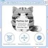 Handmade Knitted Crochet Cat Doll Carton Yarn Positive Energy Cat Doll  Home Decoration