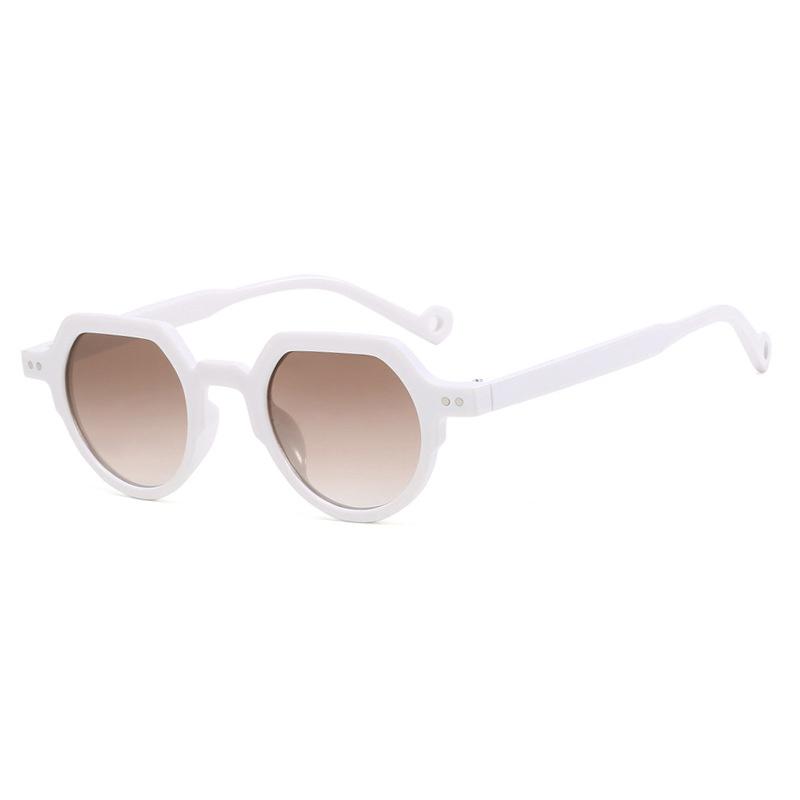Trendy Oval Small Sun Glasses Glasses Colorful Circular Spectacle Frame Frame Classic UV400 Sunglasses Trend Womens Cat Eye Sunglasses for Ladies